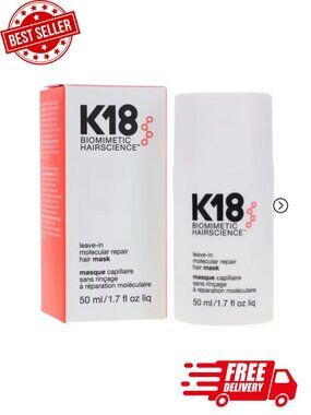 K18 Biomimetic Hairscience Leave-In Molecular Repair Hair Mask 50ml / 1.7 fl oz